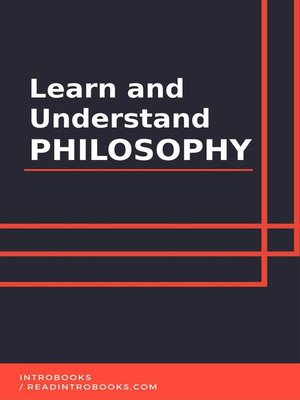 cover image of Learn and Understand Philosophy